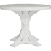 LuxCraft 4' Round Table Set 1 - P4RT-BHCHB/CSC-BHCHB