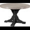 LuxCraft 4' Round Table Set #2 - P4RT-CHB/P28TBCHB