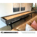 Hudson Pasadena Shuffleboard Table 9'-22' with Custom Finish