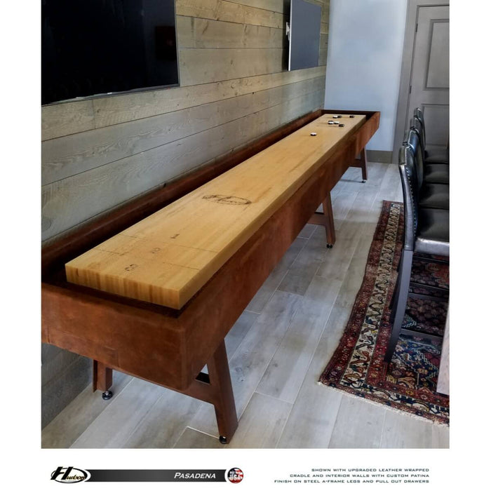 Hudson Pasadena Shuffleboard Table 9'-22' with Custom Finish