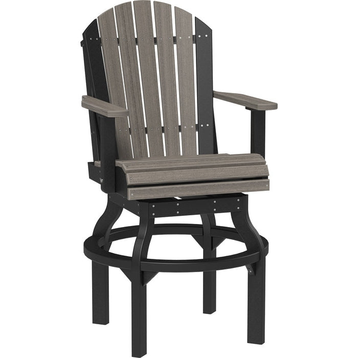 LuxCraft Adirondack Swivel Chair - Bar Height - PASC-BHCHB