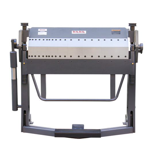 KAKA Industrial PBB-4014A, 40-Inch Pan and Box Brake Foot Clamp, Max Clamping Bar Lift 1.9 Inch, Max Box Depth 2-3/8 Inch, Folding Angle 135 Degree, Sheet Metal Folding Machine - 173161
