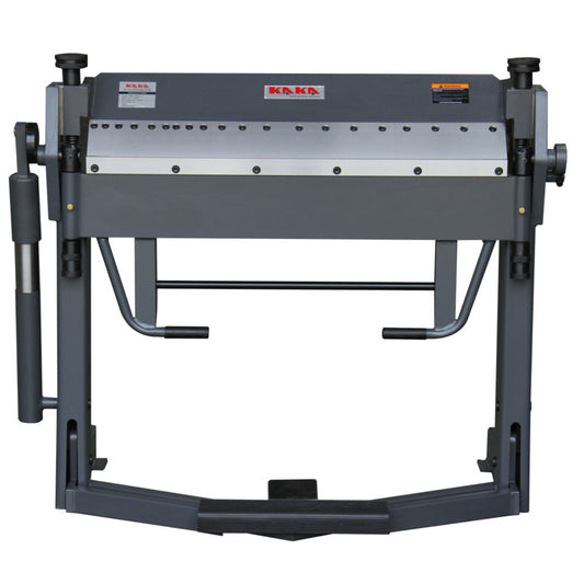 KAKA Industrial PBB-4012, 40-Inch Pan and Box Brake Foot Clamp, Max Clamping Bar Lift 1-7/8 Inch, Max Box Depth 2.5 Inch, Folding Angle 0-135 Degree,Nose Radius 1/32 Inch, Sheet Metal Folding Machine - 173150