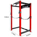 Signature Fitness SF-3 1,500 Pound Capacity 3” x 3” Power Cage Squat Rack, Includes J-Hooks and Safety Straps, Other Optional Accessories - SF-PC1