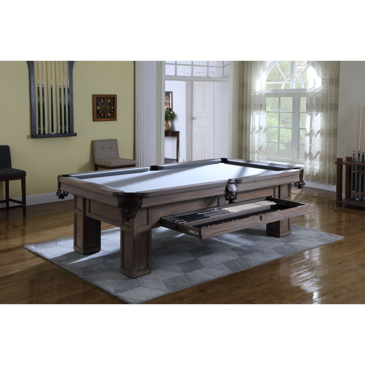 Playcraft Cooper Creek 8' Slate Pool Table - PTCOORVR08