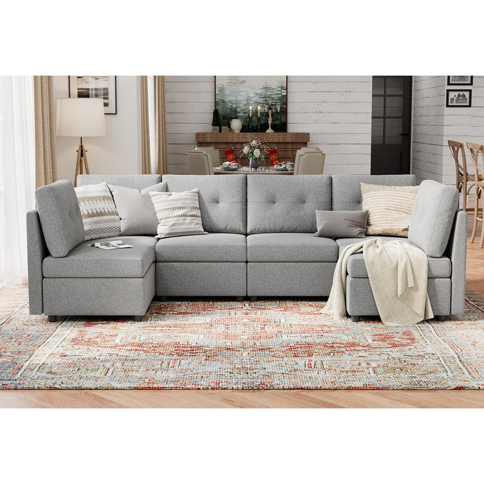 LINSY HOME RUBIK III 6 Seat Sofa - S800-A11-60