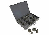 EDWARDS 12 PC. Round Punch & Die Set w/ Storage Case  - PD1210