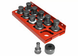 EDWARDS 10 PC. Round Punch & Die Set w/ Punch & Die Tray -  PD1500