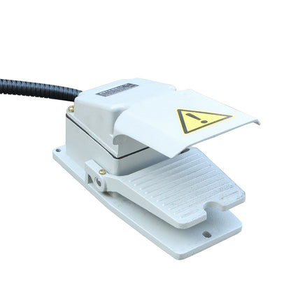 KAKA INDUSTRIAL Hydraulic Circular Cold Saw, 12.4 inch Semi-Automatic Metal Cutting Saw with Foot Pedal Control  PDS-12H for Steel and Aluminum, Double Vise and Coolant System - 188031V230