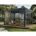 PERGOLUX S2 Clear Tempered Glass Wall Panel for Pergola