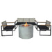 Loren 5-Piece Outdoor Fire Pit Set for Patio