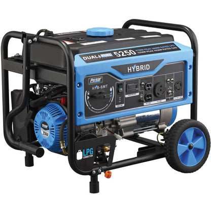 Aurora Generators Pulsar PG5250B 5,250 Peak Watt Dual-Fuel Generator - PowerGen USA - PG5250B
