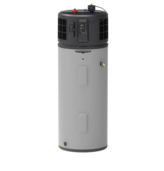 GE Appliances  GEOSPRING Smart Hybrid Heat Pump Water Heater 50-gallon - 240V Gray - PH50S10BNY