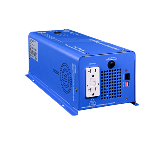 Aims Power 1000 Watt 12V Pure Sine Power Inverter ETL Listed to UL458/CSA- Industrial Grade - PILF10W12V120V