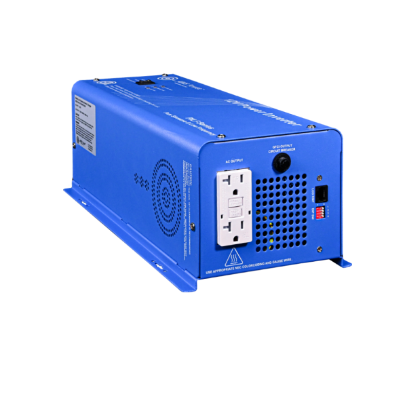 Aims Power 1000 Watt 12V Pure Sine Power Inverter ETL Listed to UL458/CSA- Industrial Grade - PILF10W12V120V