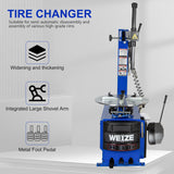 WEIZE Tire Changer Wheel Changer Machine Wheel Balancer Balancing Machine Combo - PLA-1005+PLA-1006