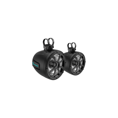 Diamond Audio POD8F4B - 8" 2-Way Marine Tower Speaker w/Titanium Dome Tweeter (Black)
