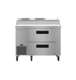 Hoshizaki 46" Wide 2 Drawer Pizza Prep Table - PR46B-D2