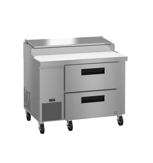 Hoshizaki 46" Wide 2 Drawer Pizza Prep Table - PR46B-D2