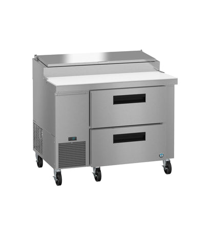 Hoshizaki 46" Wide 2 Drawer Pizza Prep Table - PR46B-D2