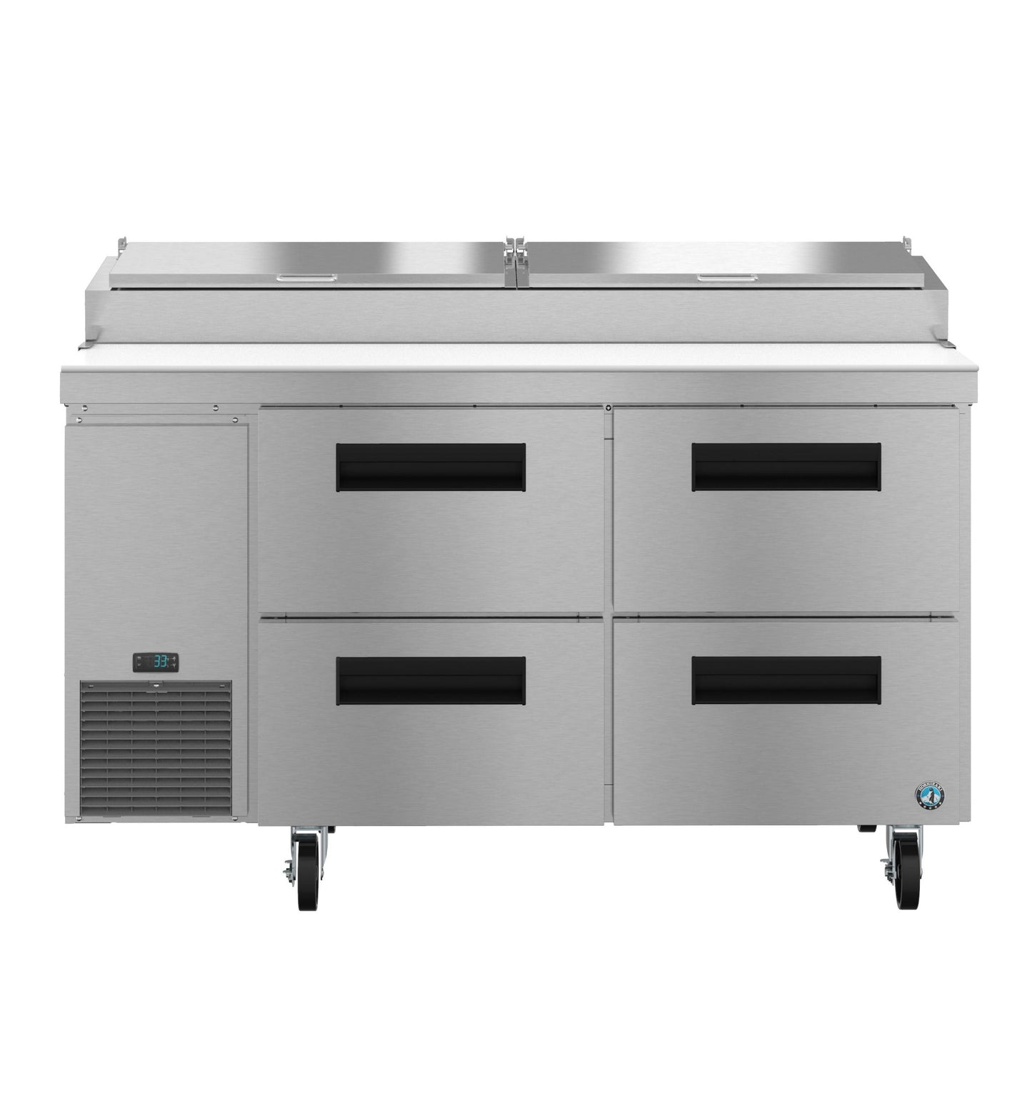 Hoshizaki 60" Wide 4 Drawer Pizza Prep Table - PR60B-D4
