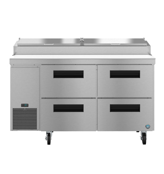 Hoshizaki 60" Wide 4 Drawer Pizza Prep Table - PR60B-D4