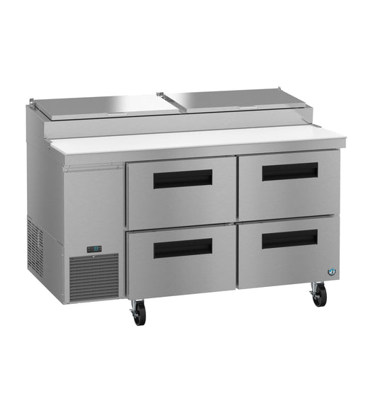Hoshizaki 60" Wide 4 Drawer Pizza Prep Table - PR60B-D4