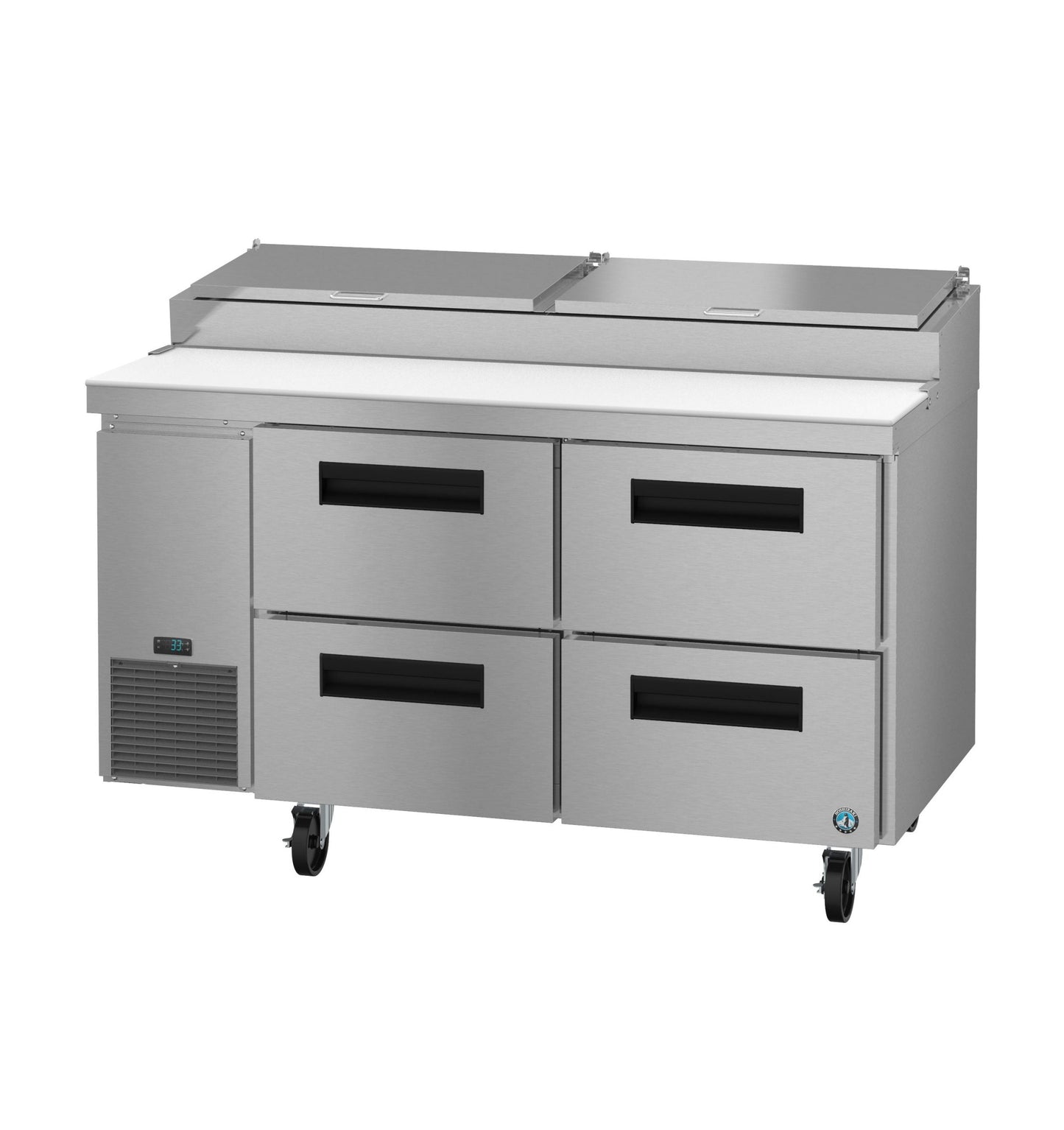 Hoshizaki 60" Wide 4 Drawer Pizza Prep Table - PR60B-D4