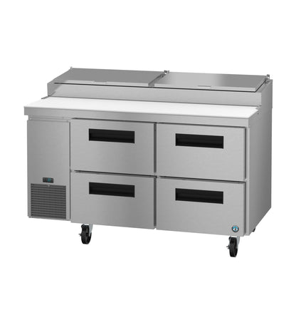 Hoshizaki 60" Wide 4 Drawer Pizza Prep Table - PR60B-D4