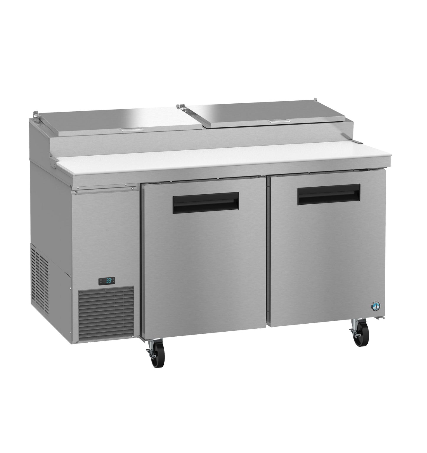 Hoshizaki 60" Wide 2 Door Pizza Prep Table - PR60B