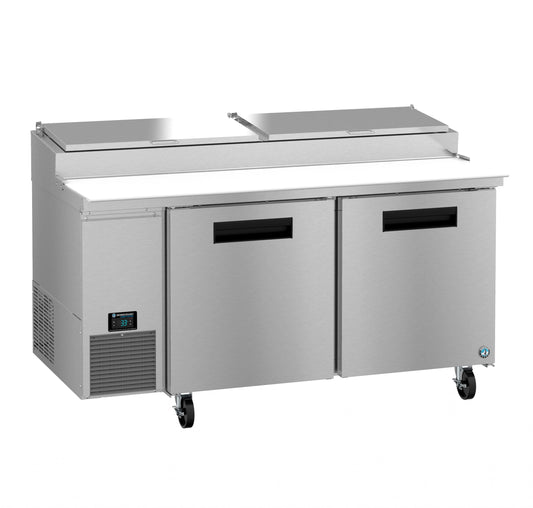 Hoshizaki 67" Wide 2 Door Pizza Prep Table - PR67B