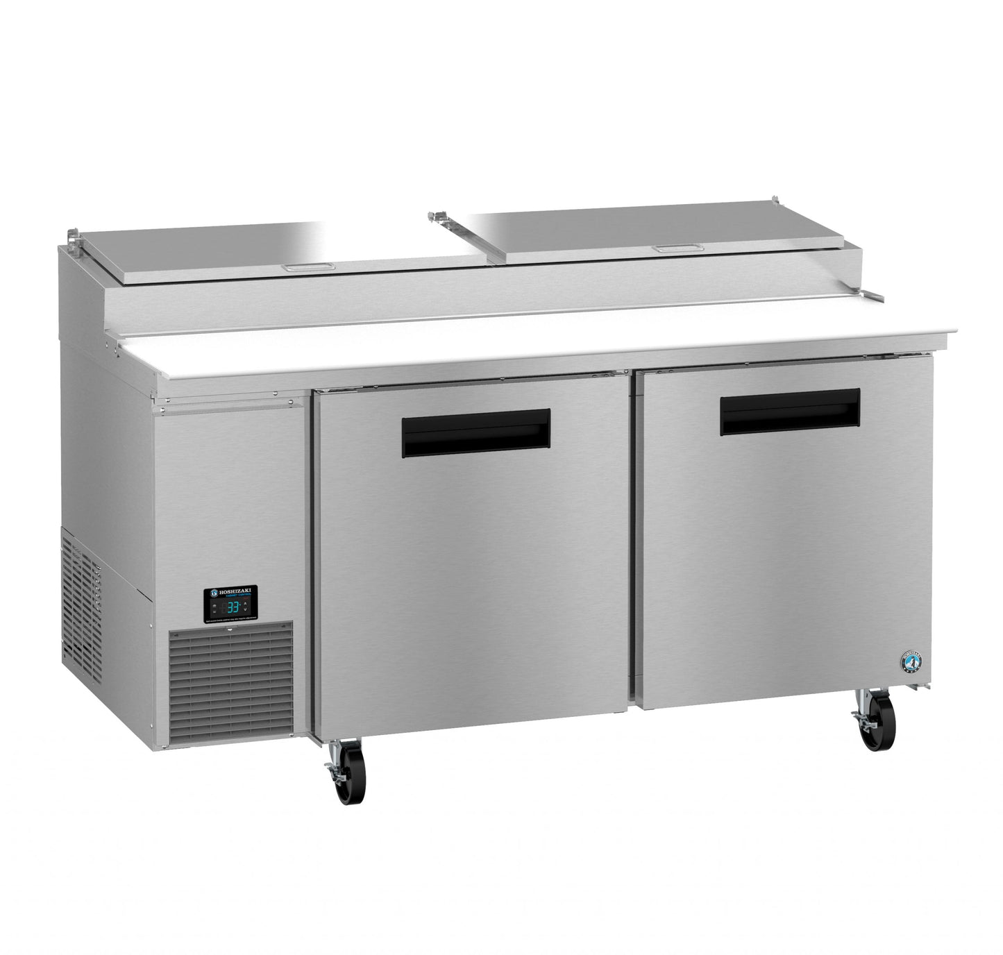 Hoshizaki 67" Wide 2 Door Pizza Prep Table - PR67B