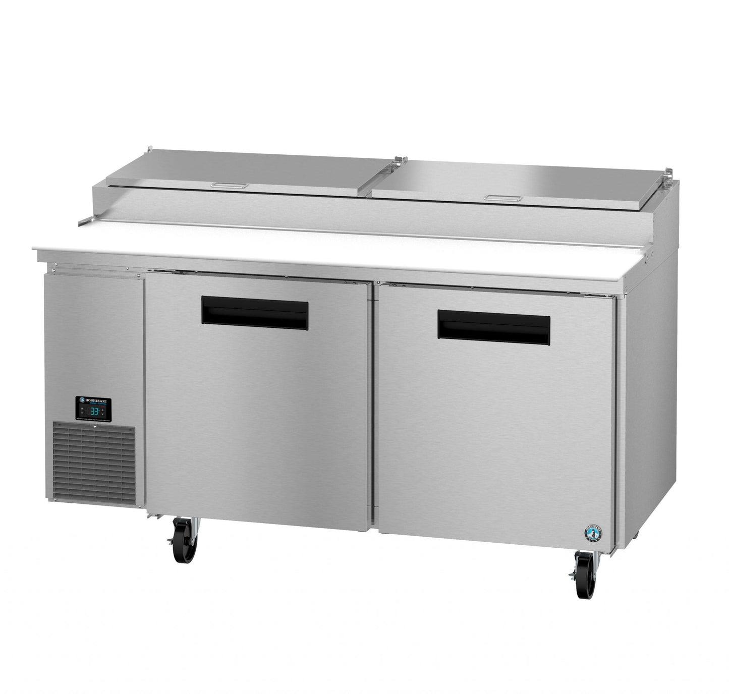 Hoshizaki 67" Wide 2 Door Pizza Prep Table - PR67B
