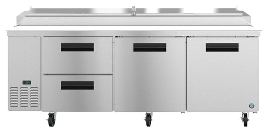 Hoshizaki 93" Wide 2 Drawer Pizza Prep Table - PR93A-D2