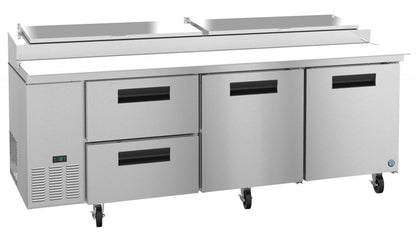 Hoshizaki 93" Wide 2 Drawer Pizza Prep Table - PR93A-D2