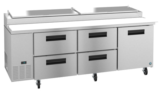 Hoshizaki  93" Wide 4 Drawer Pizza Prep Table - PR93A-D4