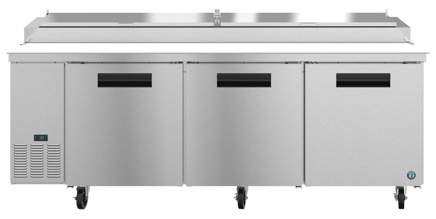 Hoshizaki 93" Wide 3 Door Pizza Prep Table - PR93A