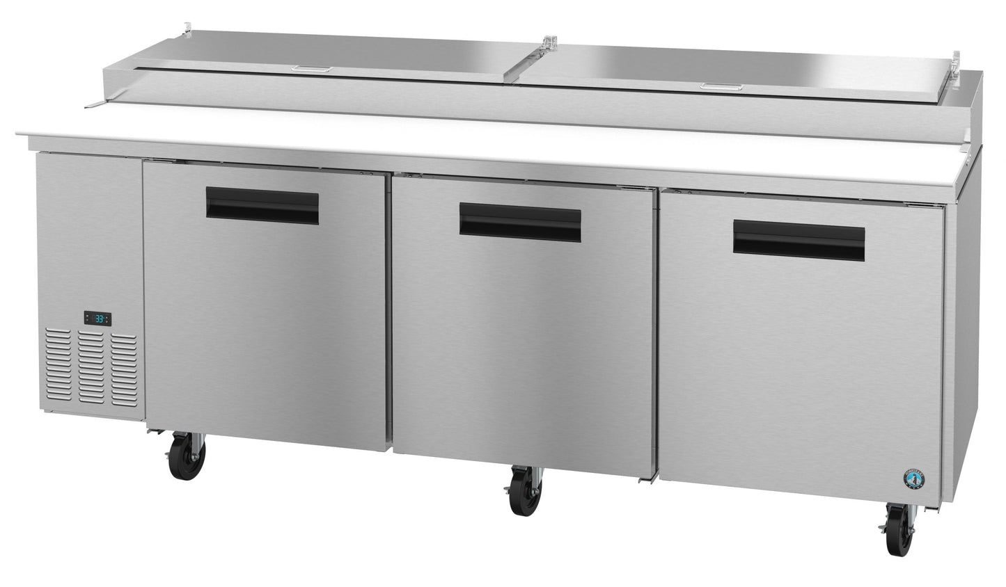 Hoshizaki 93" Wide 3 Door Pizza Prep Table - PR93A