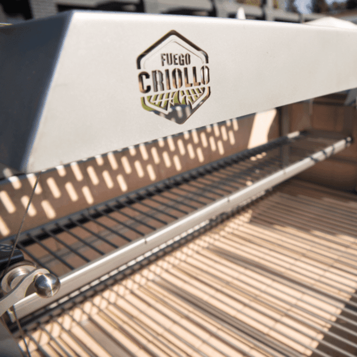 Fuego Criollo Professional Grill 4 Sections Freestanding Argentine Charcoal Grill - PG4M