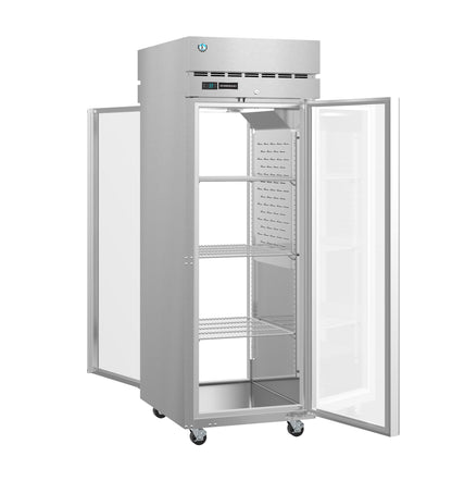 Hoshizaki PT1A-FG-FG | 28" Wide 2 Glass Door Top Mount Pass-Thru Refrigerator - PT1A-FG-FG