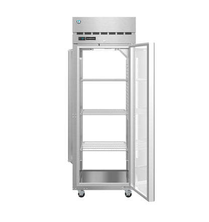 Hoshizaki PT1A-FG-FG | 28" Wide 2 Glass Door Top Mount Pass-Thru Refrigerator - PT1A-FG-FG