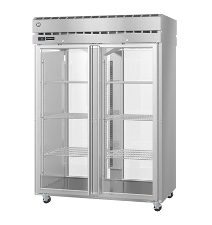 Hoshizaki PT2A-FG-FG | 55" Wide 4 Glass Door Top Mount Pass-Thru Refrigerator - PT2A-FG-FG