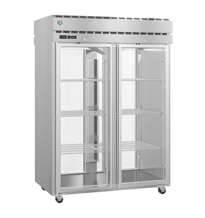 Hoshizaki PT2A-FG-FG | 55" Wide 4 Glass Door Top Mount Pass-Thru Refrigerator - PT2A-FG-FG