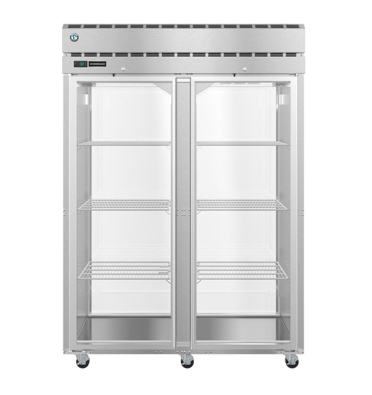 Hoshizaki PT2A-FG-FG | 55" Wide 4 Glass Door Top Mount Pass-Thru Refrigerator - PT2A-FG-FG
