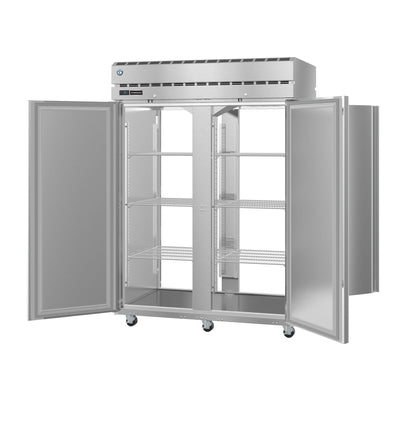 Hoshizaki PT2A-FS-FS | 55" Wide 4 Door Top Mount Pass-Thru Refrigerator - PT2A-FS-FS