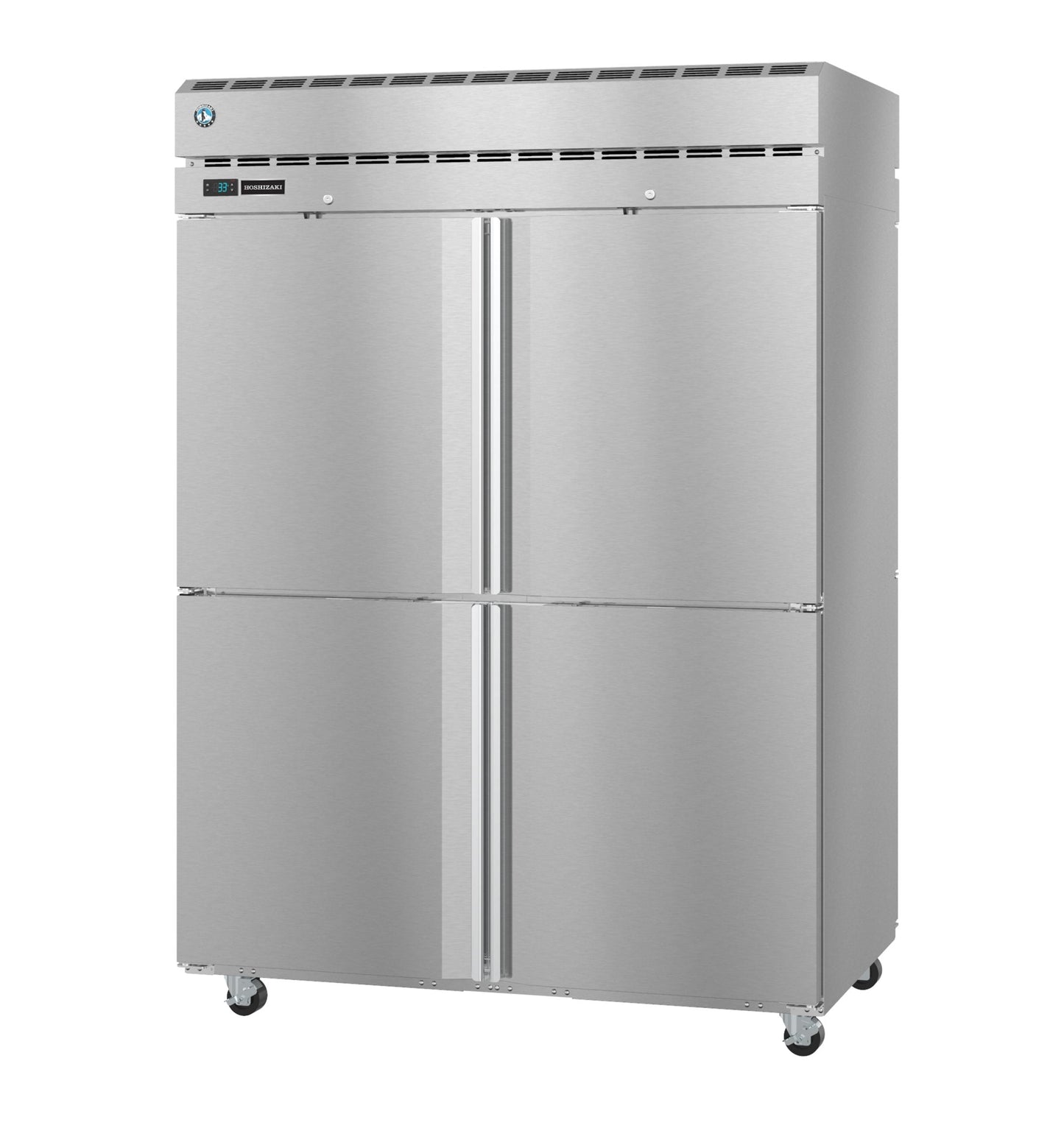 Hoshizaki PT2A-HS-HS | 55" Wide 8 Door Top Mount Pass-Thru Refrigerator - PT2A-HS-HS