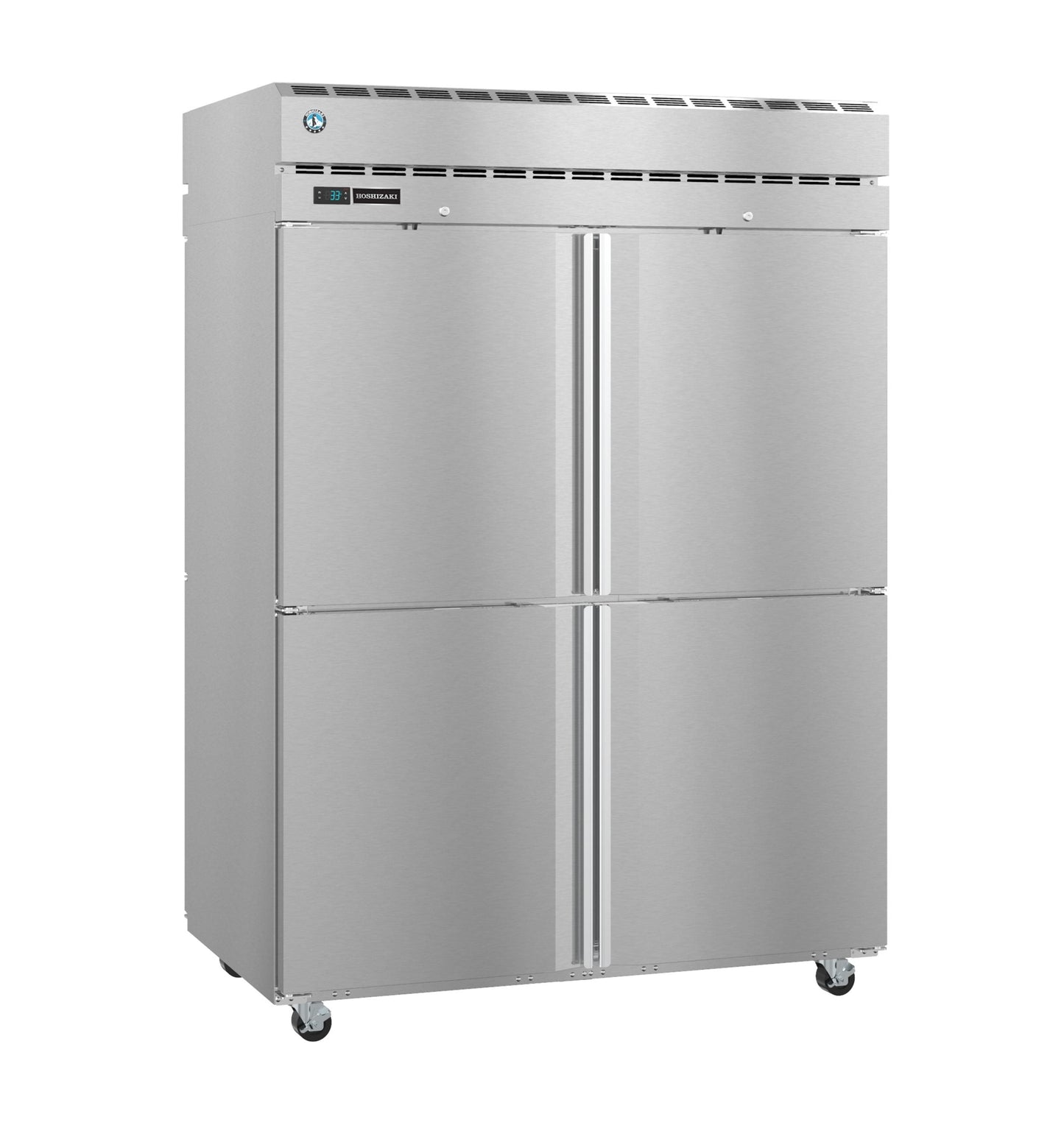 Hoshizaki PT2A-HS-HS | 55" Wide 8 Door Top Mount Pass-Thru Refrigerator - PT2A-HS-HS