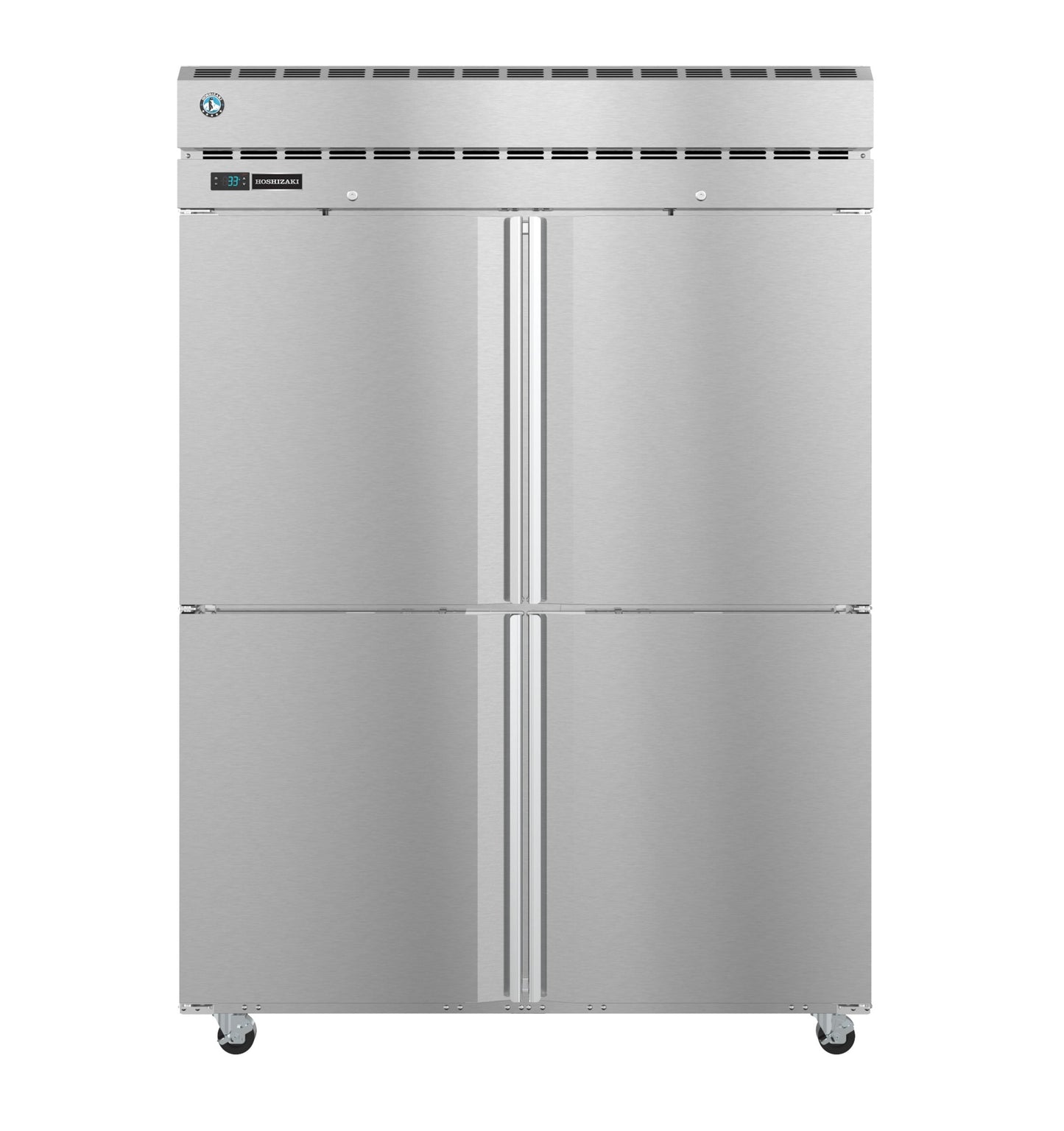 Hoshizaki PT2A-HS-HS | 55" Wide 8 Door Top Mount Pass-Thru Refrigerator - PT2A-HS-HS