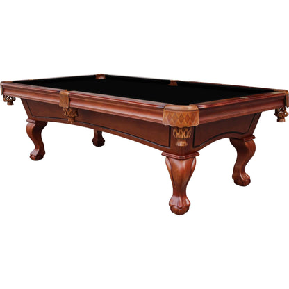 Playcraft Charles River 8' Slate Pool Table w/ Drop Pockets - PTCHRCHT08