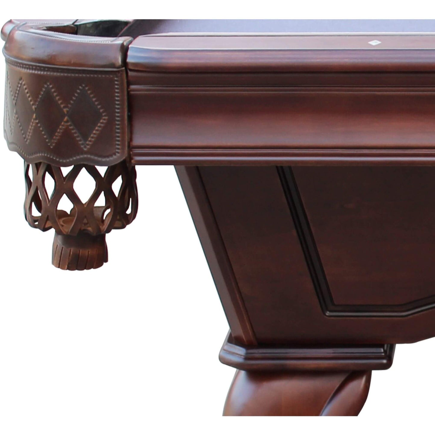 Playcraft Charles River 8' Slate Pool Table w/ Drop Pockets - PTCHRCHT08